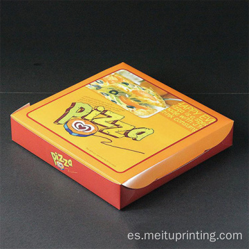 Embalaje impreso personalizado de caja de pizza para la venta